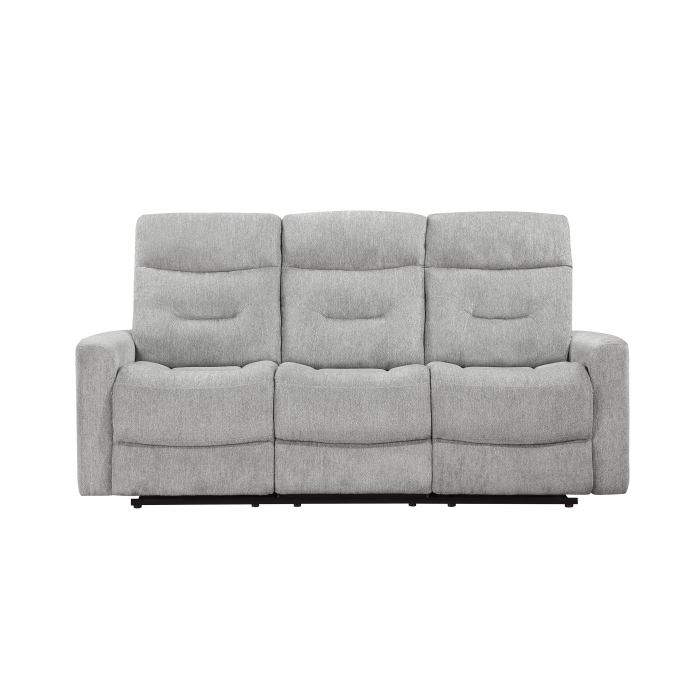 9610GY-3 Double Reclining Sofa