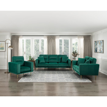 9417GRN*3 3PC SETS Sofa + Love Seat + Chair