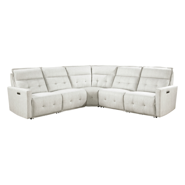 9444HMP*5SCPWH 5-Piece Modular Power Reclining Sectional with Power Headrests
