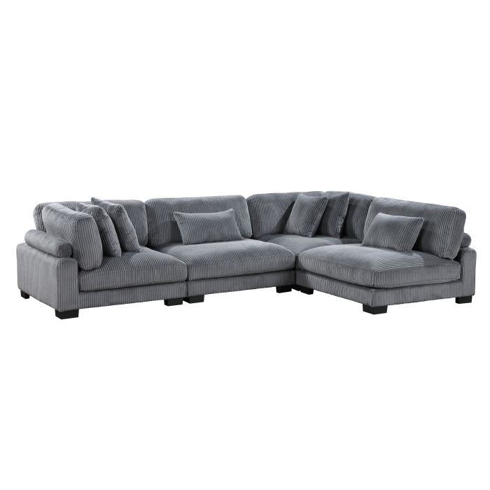 8555GY*4SC 4-Piece Modular Sectional
