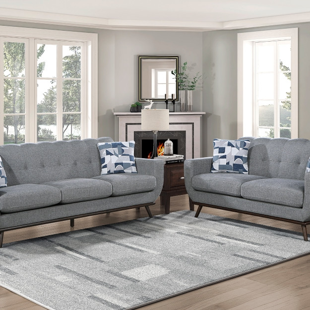 8341GY*2RV 2PC SETS Sofa + Love Seat