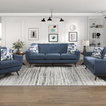 8341BL*3RV 3PC SETS Sofa + Love Seat + Chair