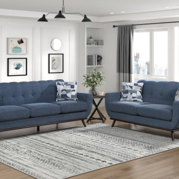 8341BL*2RV 2PC SETS Sofa + Love Seat