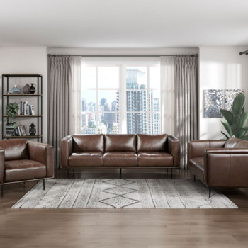 9280BR*3 3pc Set: Sofa, Love, Chair