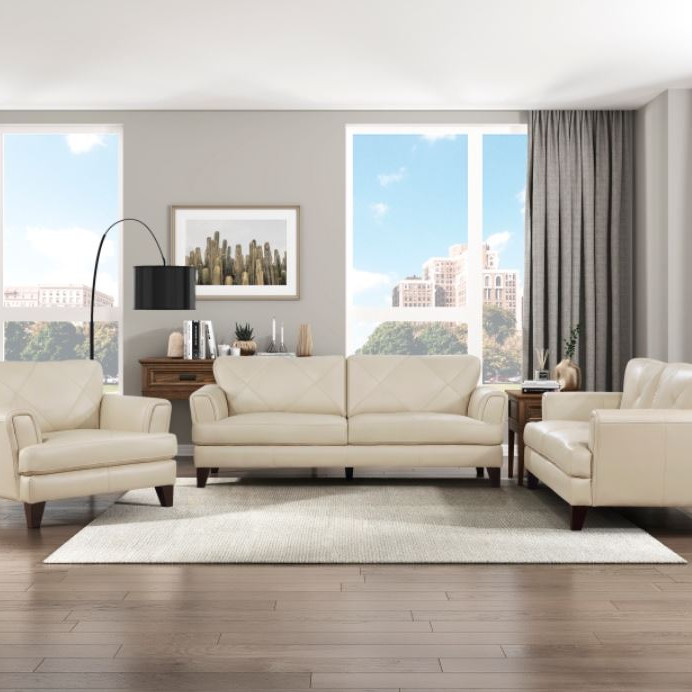 9279CRM*3 3pc Set: Sofa, Love, Chair