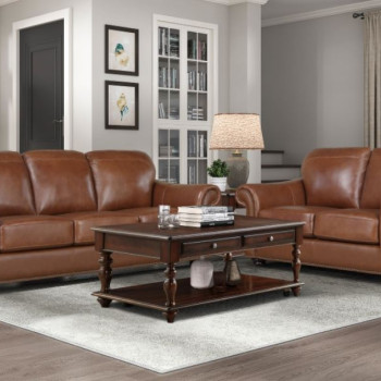 9270BR*2 2pc Set: Sofa, Love