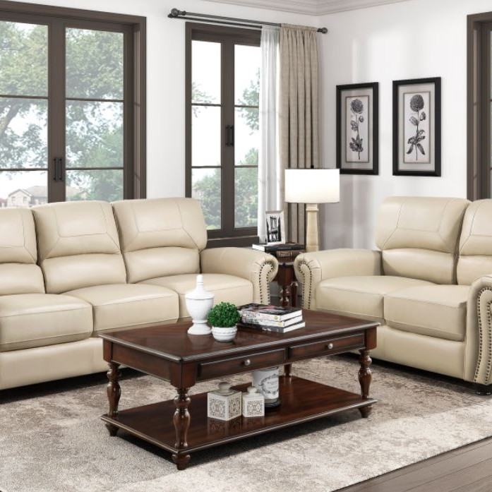 9269CR*2 2pc Set: Sofa, Love