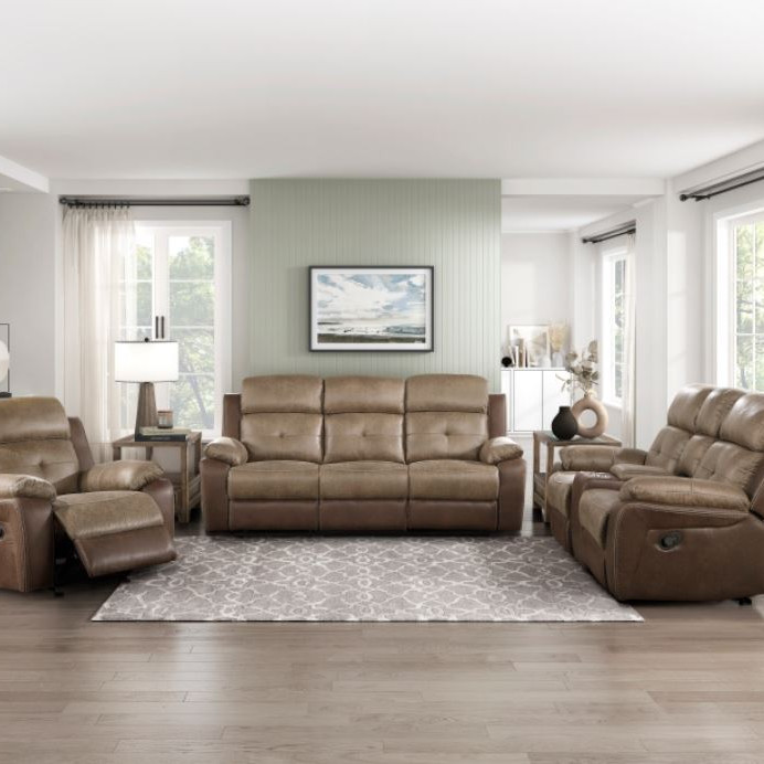 8599BR*3 3pc Set: Sofa, Love, Chair