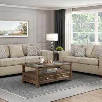 8579SS*2 2pc Set: Sofa, Love