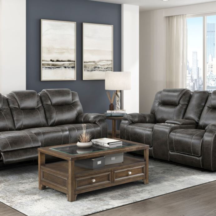 8560PM*2 2pc Set: Sofa, Love