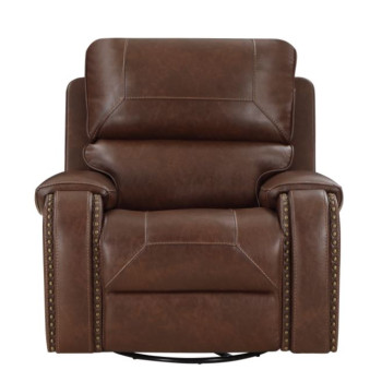8549BRW-1 Swivel Glider Reclining Chair