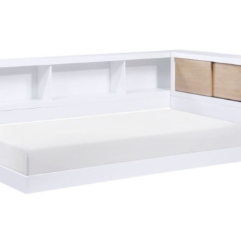 B2012BCT-1BC* Twin Bookcase Corner Bed