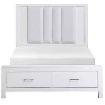 1486K-1CK* California King Platform Bed with Footboard Storage