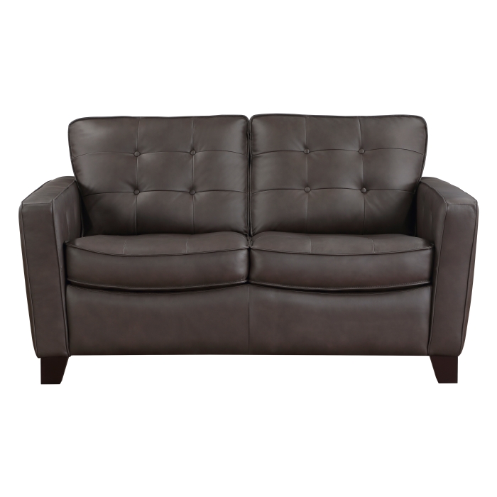 9266BRW-2 Love Seat