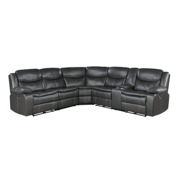 8528DG*SCPW 3-Piece Power Reclining Sectional with Right Console