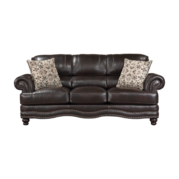 9268BRW-3 Sofa