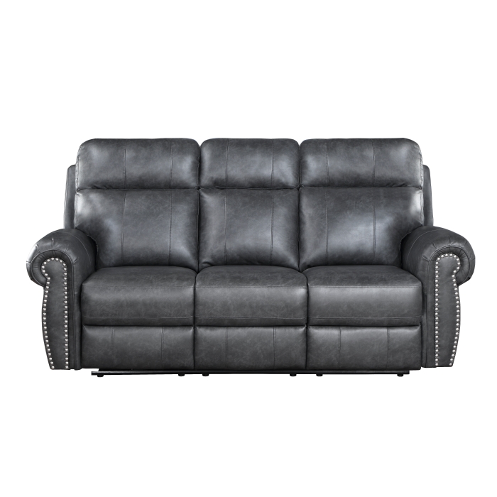 9488GY-3PW Power Double Reclining Sofa