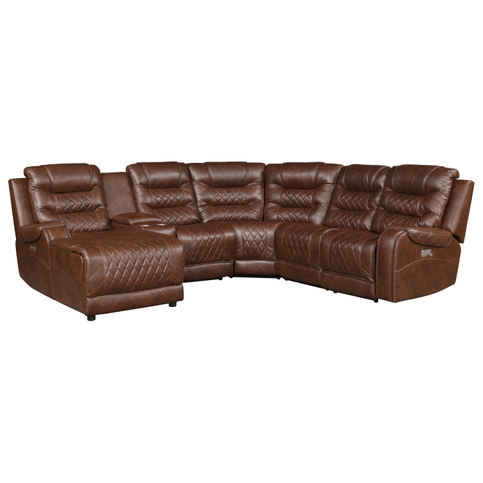 9405BR*6LCRR 6-Piece Modular Power Reclining Sectional with Left Chaise