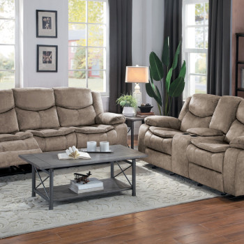 8230FBR*2 2pc Set: Sofa, Love