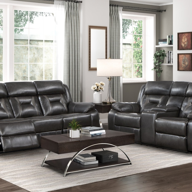 8229NDG*2PW 2pc Set: Sofa, Love (Power)