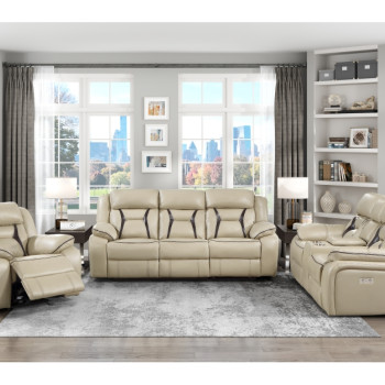 8229NBE*3PW 3pc Set: Sofa, Love, Chair (Power)