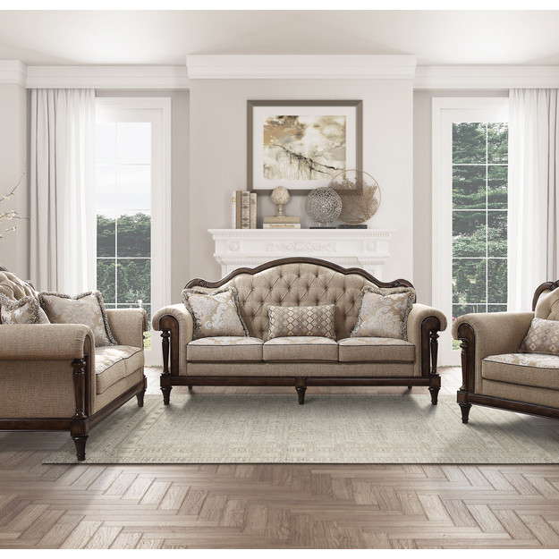 16829*3 3PC SETS Sofa + Love Seat + Chair