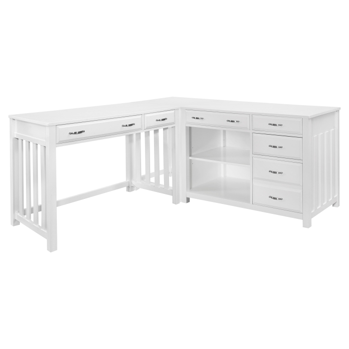 4522WH*3 3pc Corner Desk