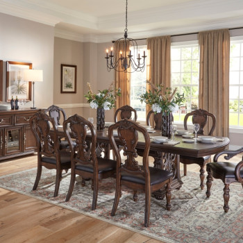 5829-108*9 9PC SETS Dining Table