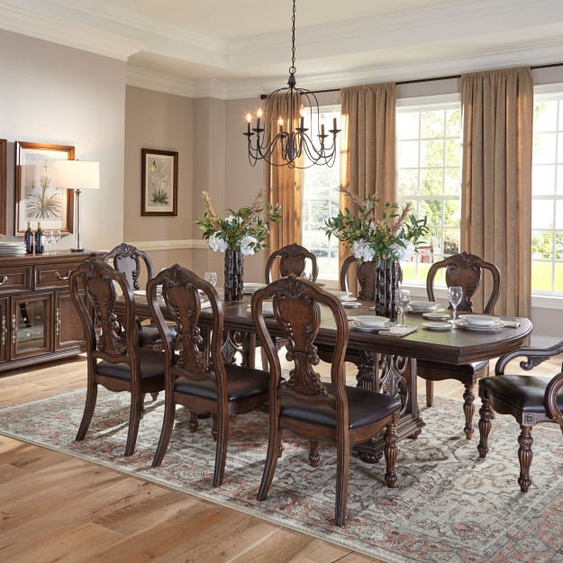 5829-108*9 9PC SETS Dining Table