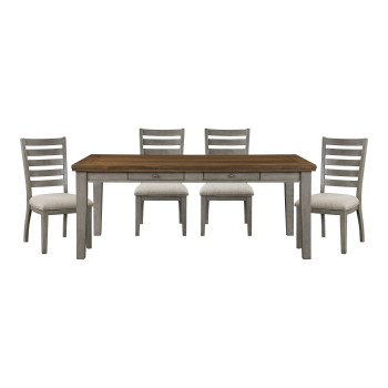 5761GY-78*5 5PC SETS Dining Table