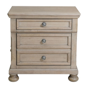 2259GY-4 Night Stand, Hidden Drawer