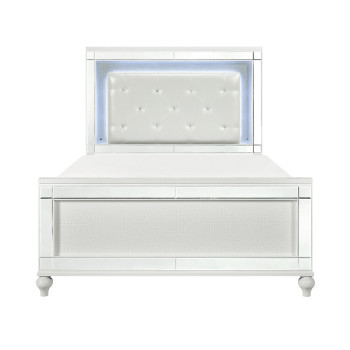 1845KLED-1CK* California King Bed, LED Lighting