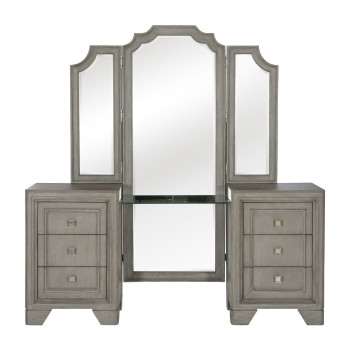 1546-15* Vanity Dresser with Mirror