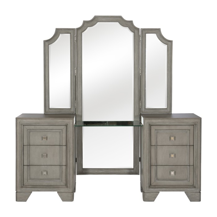 1546-15* Vanity Dresser with Mirror