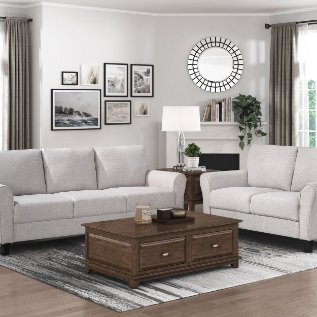 9209SN*2 2PC Set: Sofa, Love