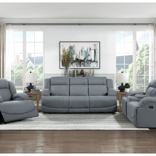 9207GPB*3 3pc Set: Sofa, Love, Chair