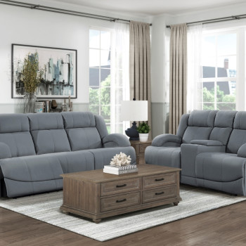 9207GPB*2 2pc Set: Sofa, Love