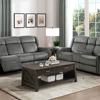 9204CC*2PW 2pc Set: Sofa, Love (Power)