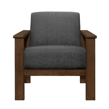 1048DG-1 Accent Chair with Storage Arms