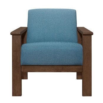 1048BU-1 Accent Chair with Storage Arms