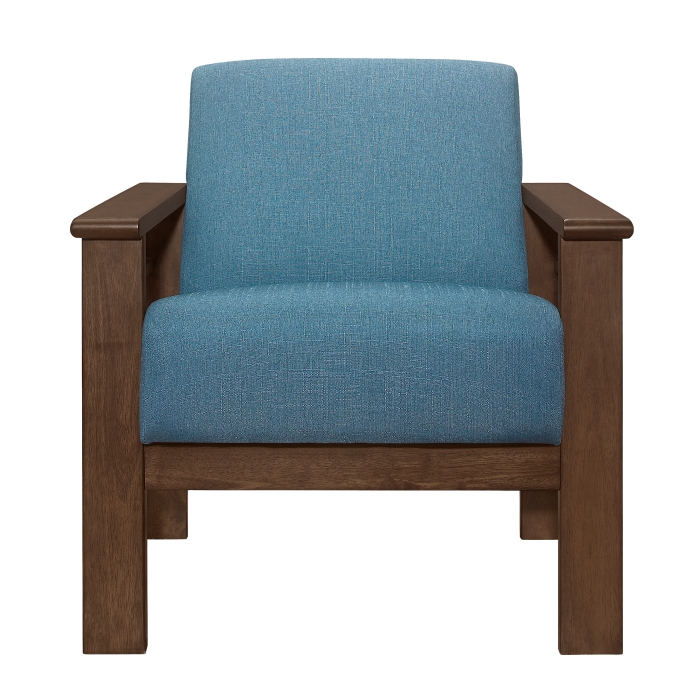 1048BU-1 Accent Chair with Storage Arms