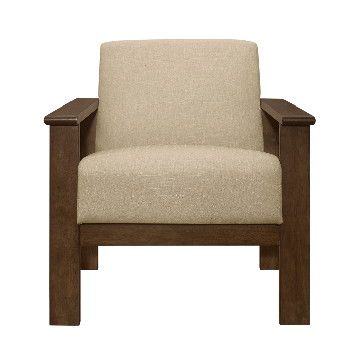 1048BR-1 Accent Chair with Storage Arms