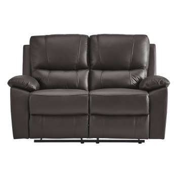 9368BRW-2 Double Reclining Love Seat