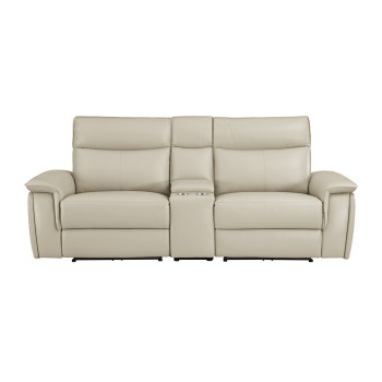 8259RFTP-2CNPWH* Power Double Reclining Love Seat with Center Console and Power Headrests