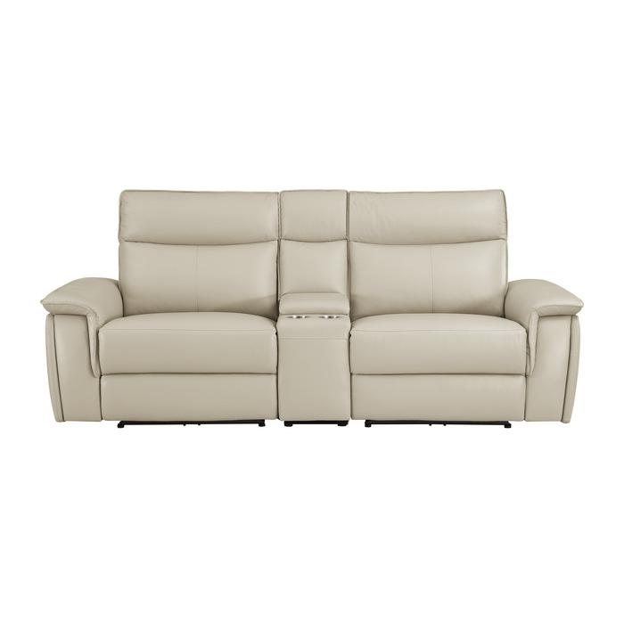 8259RFTP-2CNPWH* Power Double Reclining Love Seat with Center Console and Power Headrests