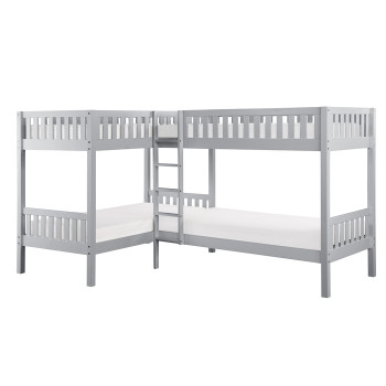 B2063CN-1* Corner Bunk Bed