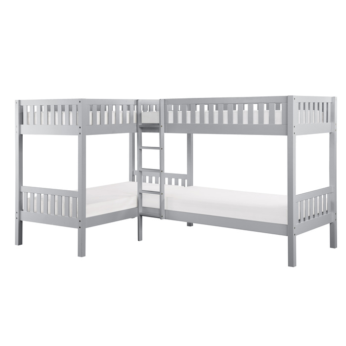B2063CN-1* Corner Bunk Bed