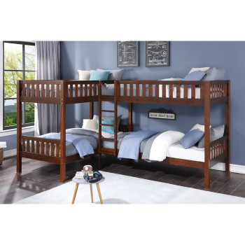 B2013CNDC-1* Corner Bunk Bed