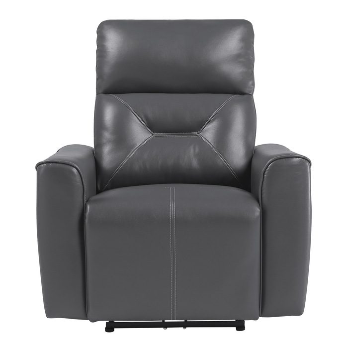 9446GY-1PW Power Reclining Chair with USB port