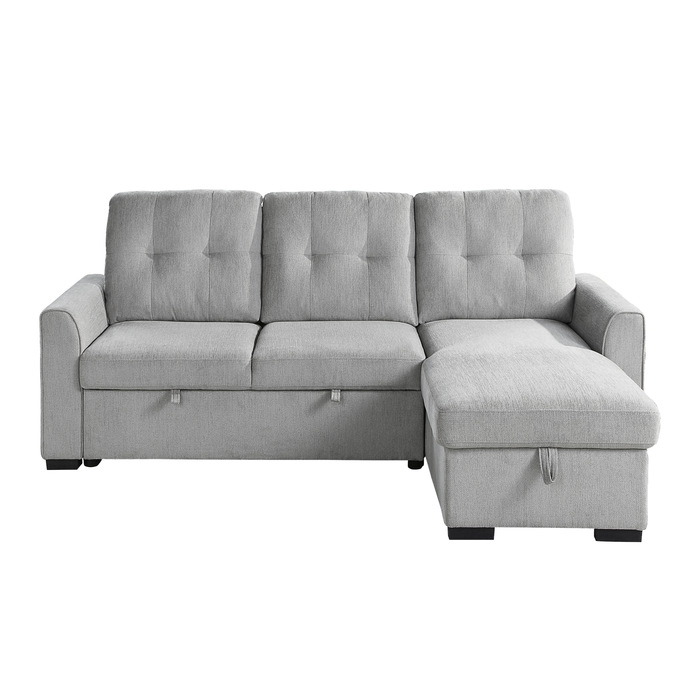 9402GRY*SC 2-Piece Reversible Sectional with Storage